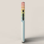 Gradient Arch V Mid Century Modern Rainbow iPhone Case Gallery Image 2