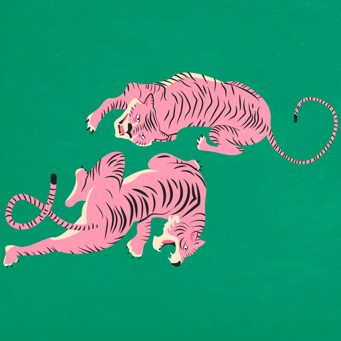 The Chase: Pink Tiger Edition Coffee Mug Gallery Image 2
