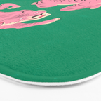 The Chase: Pink Tiger Edition Bath Mat Gallery Image 3