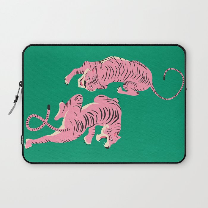 The Chase: Pink Tiger Edition Laptop Sleeve Gallery Image 1