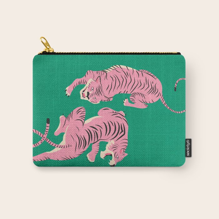 The Chase: Pink Tiger Edition Carry All Pouch Gallery Image 1