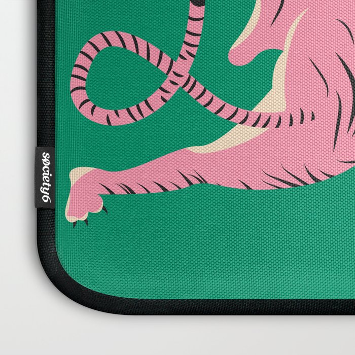 The Chase: Pink Tiger Edition Laptop Sleeve Gallery Image 3