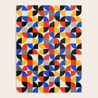 Shape & Pattern Study: Mid-Century Bauhaus Series Poster Gallery Image 4