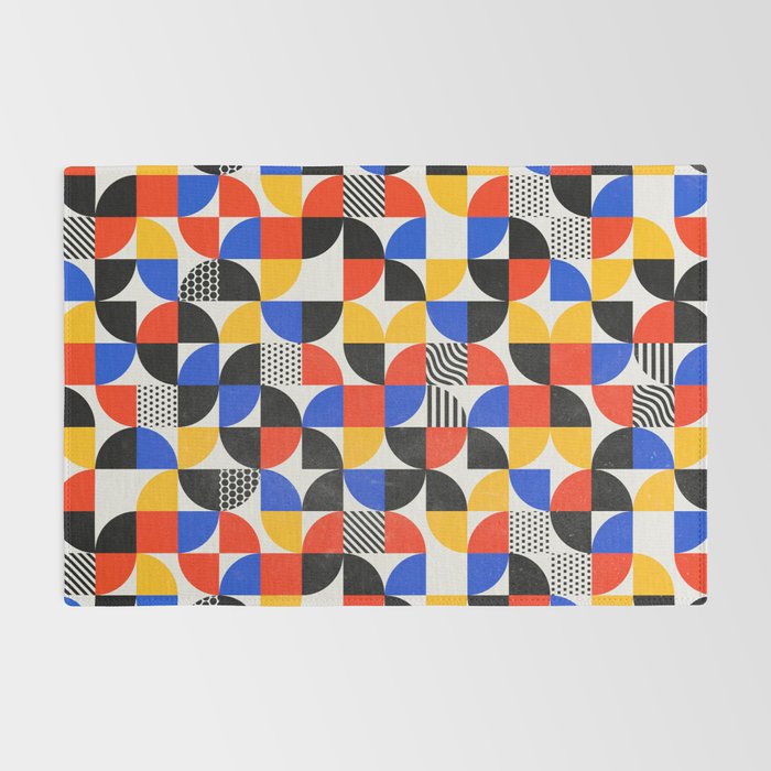 Shape & Pattern Study: Mid-Century Bauhaus Series Rug Gallery Image 2