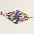 Shape & Pattern Study: Mid-Century Bauhaus Series Yoga Mat Gallery Image 2