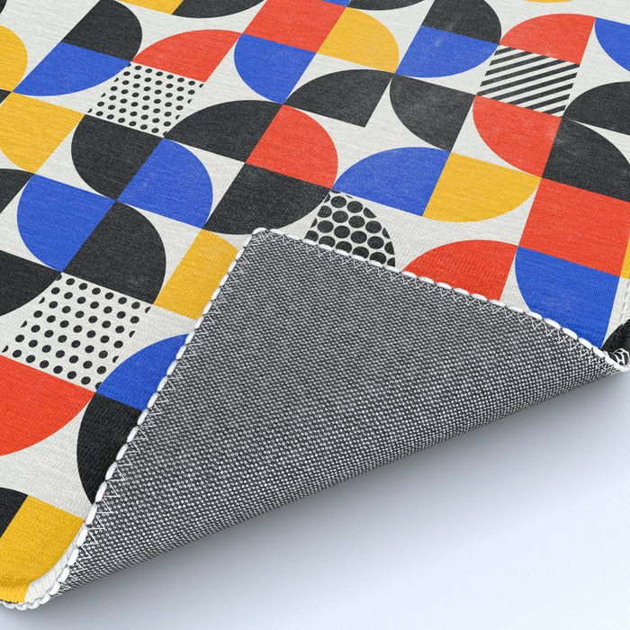Shape & Pattern Study: Mid-Century Bauhaus Series Rug Gallery Image 4