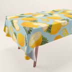 Lemon Pattern - Amalfi Coast Cocktails Tablecloth Gallery Image 1