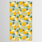 Lemon Pattern - Amalfi Coast Cocktails Tablecloth Gallery Image 2