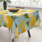 Lemon Pattern - Amalfi Coast Cocktails Tablecloth Gallery Image 3