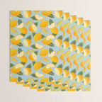 Lemon Pattern - Amalfi Coast Cocktails Wrapping Paper Gallery Image 3