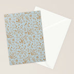 Cheetahs and Plants Boho Stationery Card Gallery Image 2