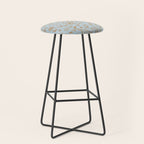 Cheetahs and Plants Boho Stool Gallery Image 1