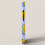 Banana Pattern - Blue Palette iPhone Case Gallery Image 2