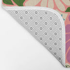 New Beginning - Floral Bird and Butterfly Bath Mat Gallery Image 2