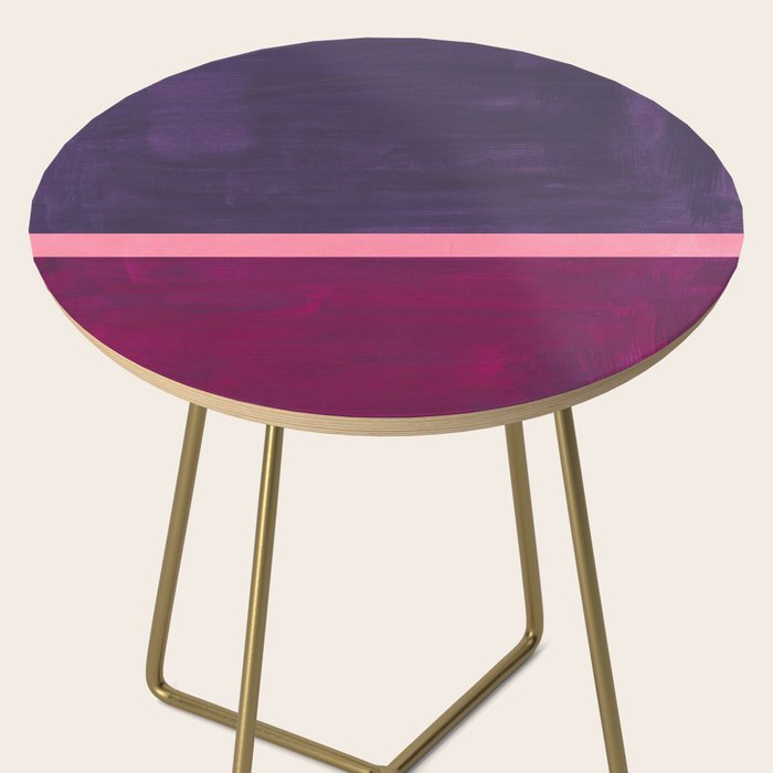 Pink Mauve  Side Table Gallery Image 2