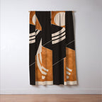 Abstract Minimal Shapes 130 Window Curtain Gallery Image 3