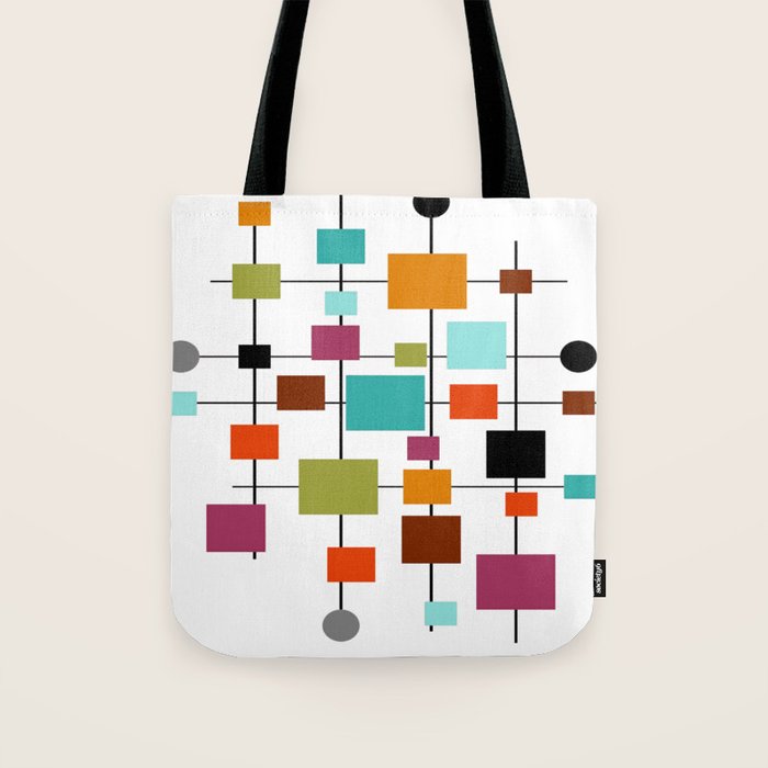 Mid-Century Modern Art 1.3.1 Tote Bag Gallery Image 1