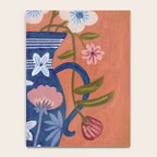 Still Life Wild Flowers Bouquet in Vase Bright colours Notebook Gallery Image 4