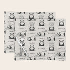Inhale Exhale Panda Placemat Gallery Image 1