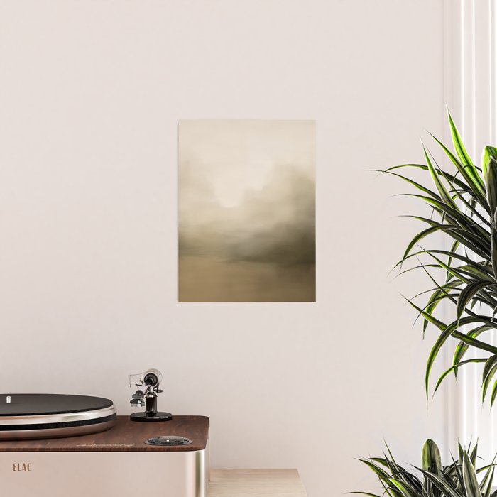 Hazy Landscape (Neutral) Poster Gallery Image 2