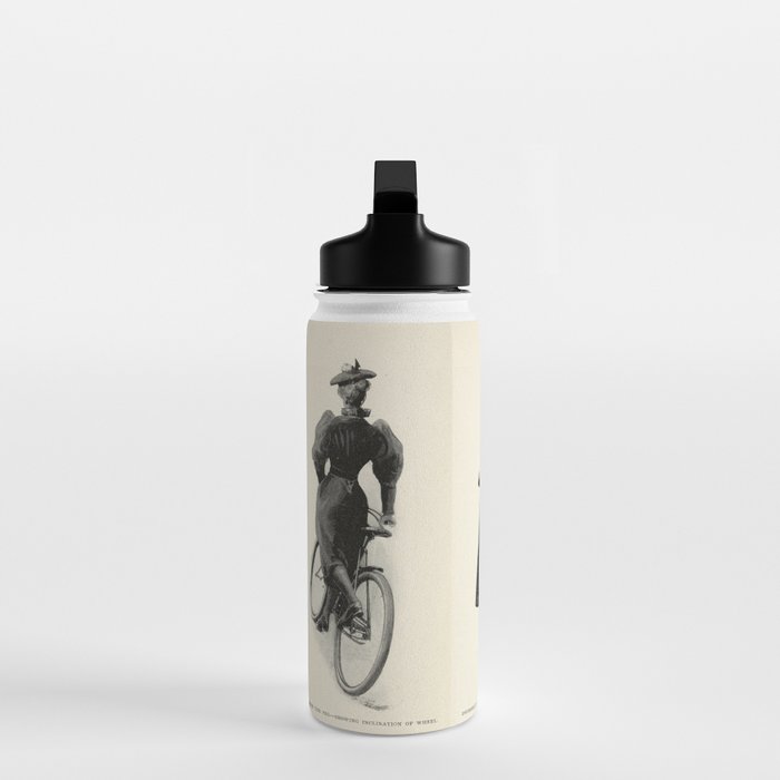 Art from Bicycling for Ladies (1896) Water Bottle Gallery Image 3