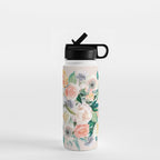 Pastel flower bouquet with roses Water Bottle Gallery Image 1