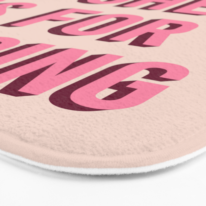 This Kitchen Is For Dancing (Pink) Bath Mat Gallery Image 3