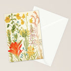 Wildflowers from "Rocky Mountain Flowers" (1914) by Edith Clements (benefitting The Nature Conservancy) Stationery Card Gallery Image 2