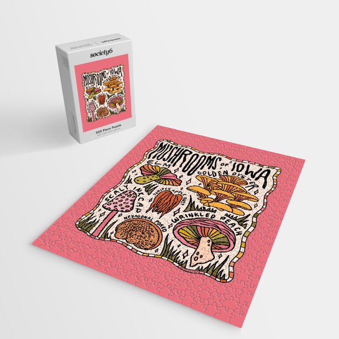 Mushrooms of Iowa Jigsaw Puzzle Gallery Image 2