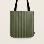 Lines #6 (Olive Green) Tote Bag Gallery Image 1
