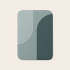 Modern Minimal Arch Abstract X Bath Mat Gallery Image 1