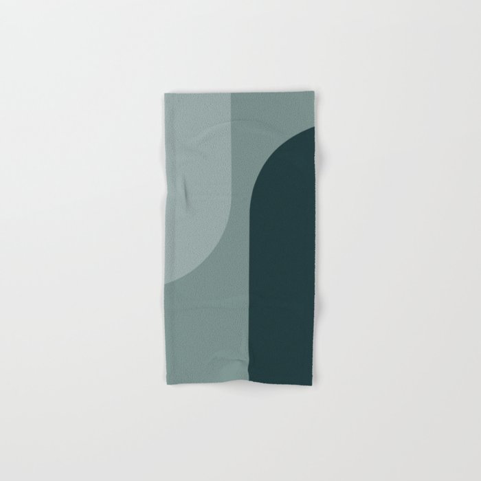 Modern Minimal Arch Abstract X Bath Towel Gallery Image 1