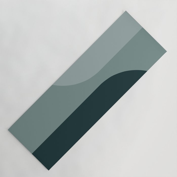 Modern Minimal Arch Abstract X Yoga Mat Gallery Image 1