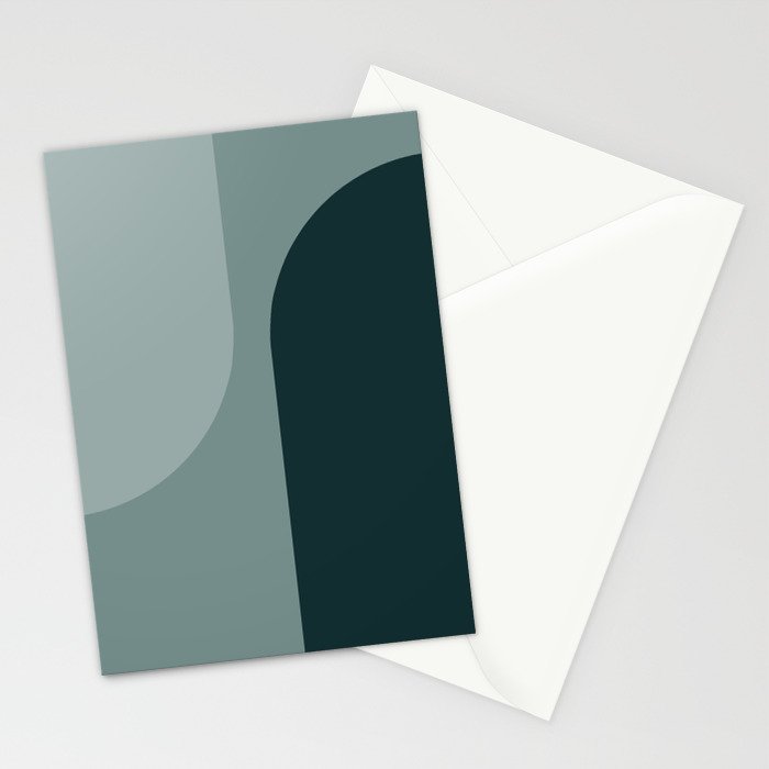 Modern Minimal Arch Abstract X Stationery Card Gallery Image 2
