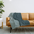 Modern Minimal Arch Abstract X Throw Blanket Gallery Image 1