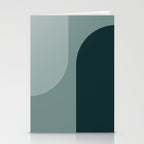 Modern Minimal Arch Abstract X Stationery Card Gallery Image 2