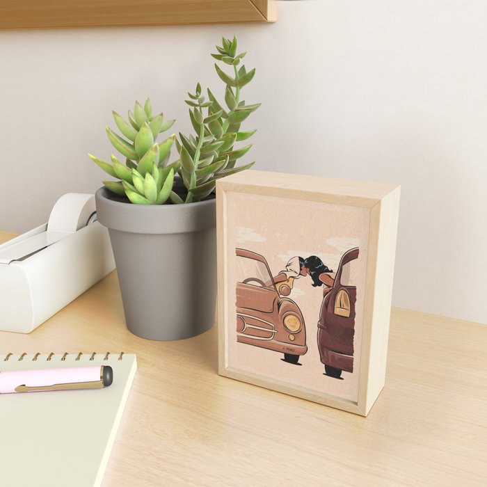 take a risk Mini Art Print Gallery Image 2