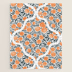 Tangerine Lattice Dreams Jigsaw Puzzle Gallery Image 1