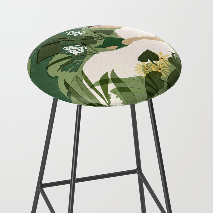 Books, Spring, Flowers Stool Gallery Image 2