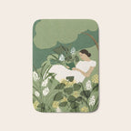Books, Spring, Flowers Bath Mat Gallery Image 1