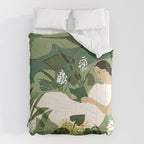 Books, Spring, Flowers Comforter Gallery Image 6