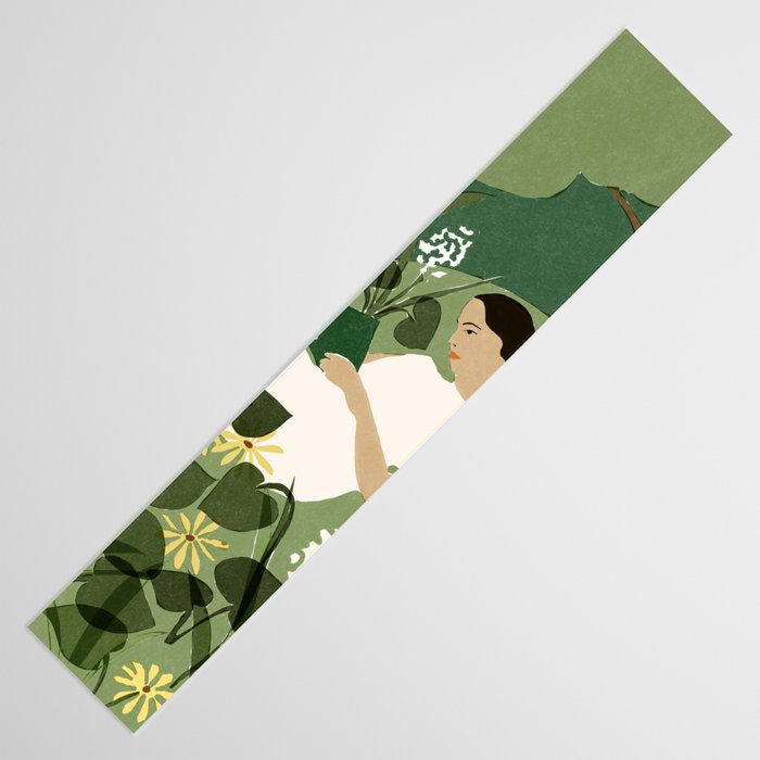 Books, Spring, Flowers Table Runner Gallery Image 3