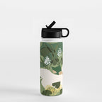 Books, Spring, Flowers Water Bottle Gallery Image 1