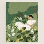 Books, Spring, Flowers Jigsaw Puzzle Gallery Image 1