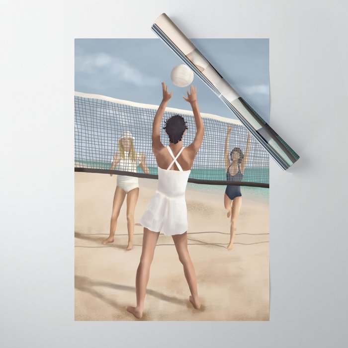 Sand and Sunshine Wrapping Paper Gallery Image 1