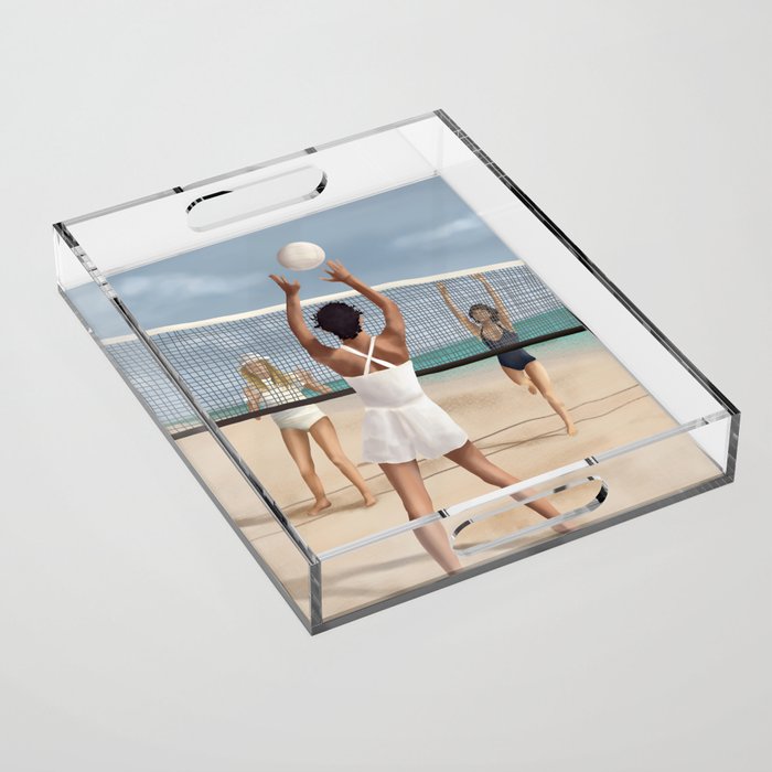 Sand and Sunshine Acrylic Tray Gallery Image 1