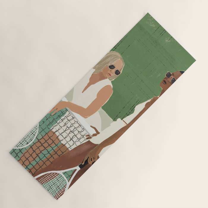 Tennis Yoga Mat Gallery Image 1