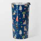 Cat Queens (Blue) Travel Mug Gallery Image 2