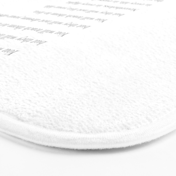 Mother Teresa Quote Bath Mat Gallery Image 3