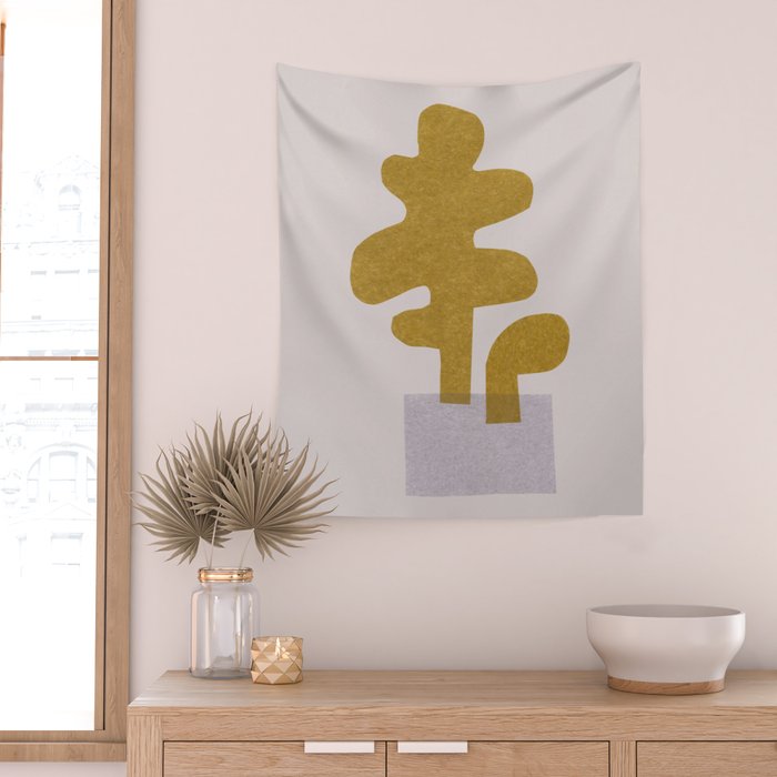 My Weird Plant #2 Wall Tapestry Gallery Image 2